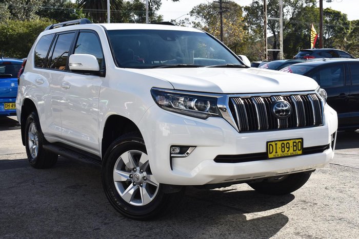 2023 Toyota Landcruiser Prado GXL GDJ150R 4X4 Dual Range Glacier White