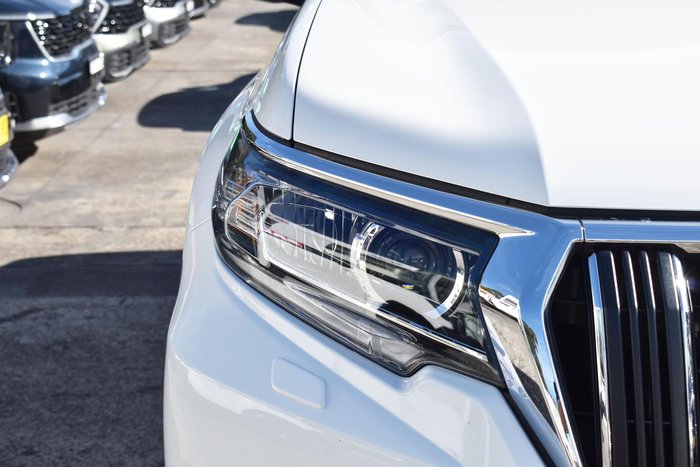 2023 Toyota Landcruiser Prado GXL GDJ150R 4X4 Dual Range Glacier White