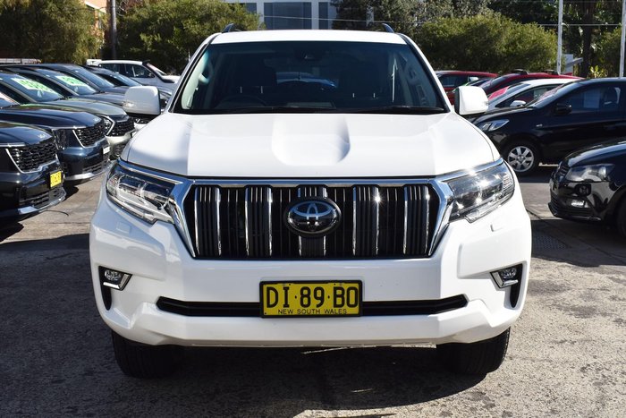 2023 Toyota Landcruiser Prado GXL GDJ150R 4X4 Dual Range Glacier White