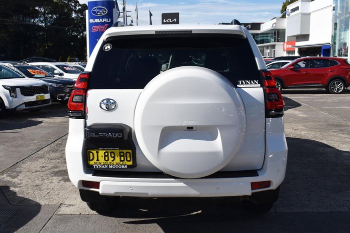 2023 Toyota Landcruiser Prado GXL GDJ150R 4X4 Dual Range Glacier White