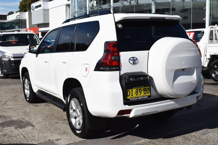 2023 Toyota Landcruiser Prado GXL GDJ150R 4X4 Dual Range Glacier White