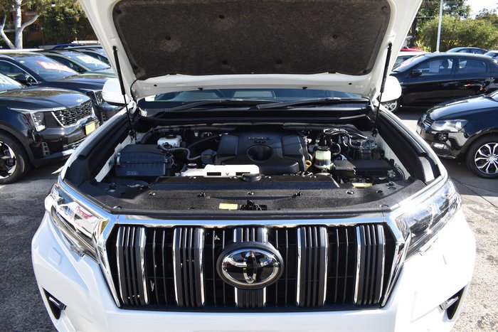 2023 Toyota Landcruiser Prado GXL GDJ150R 4X4 Dual Range Glacier White