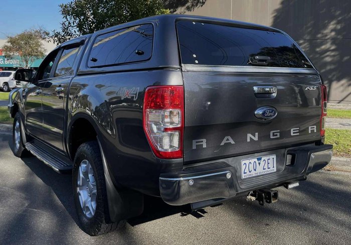 2018 Ford Ranger XLT PX MkII MY18 4X4 Dual Range Ingot Silver