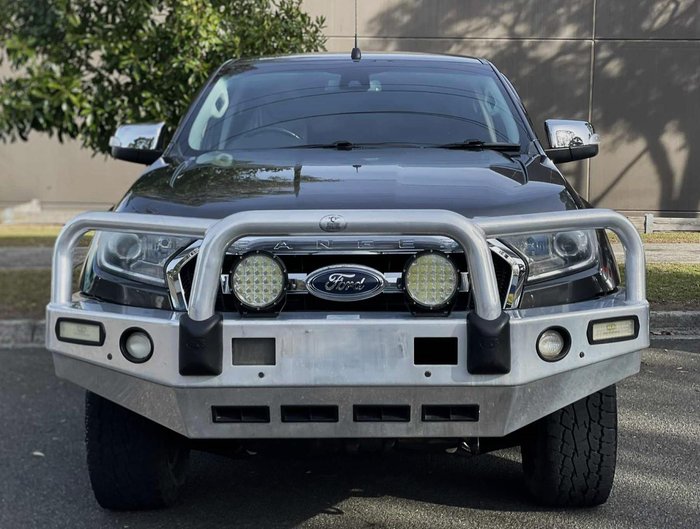 2018 Ford Ranger XLT PX MkII MY18 4X4 Dual Range Ingot Silver