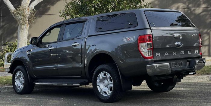 2018 Ford Ranger XLT PX MkII MY18 4X4 Dual Range Ingot Silver