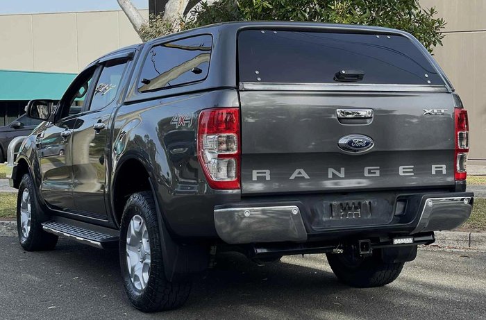2018 Ford Ranger XLT PX MkII MY18 4X4 Dual Range Ingot Silver