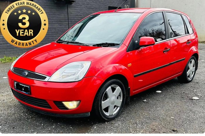2004 Ford Fiesta LX WP Colorado Red