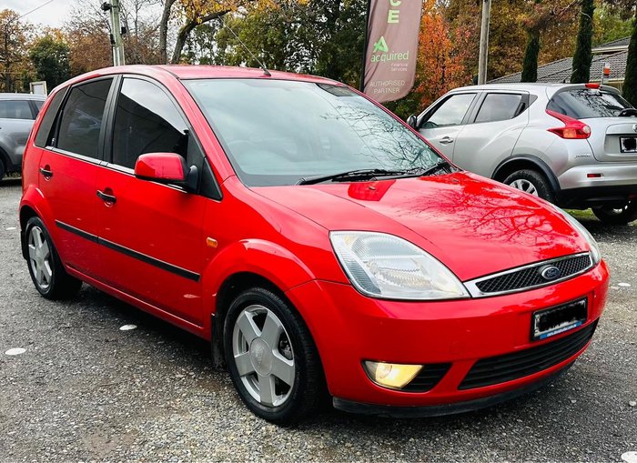 2004 Ford Fiesta LX WP Colorado Red