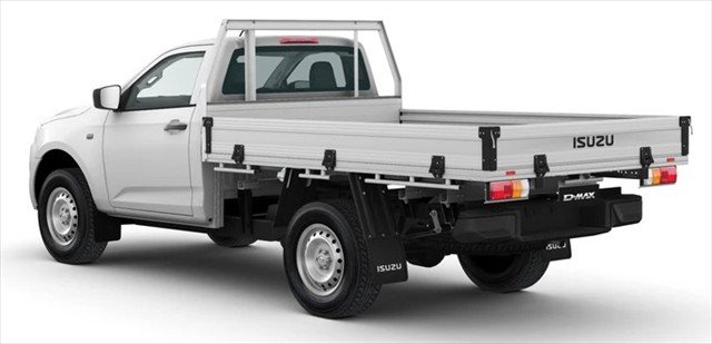 2025 ISUZU D-MAX SX D-MAX MY24 4x4 SINGLE Cab Chassis SX 3.0L AT Mineral White