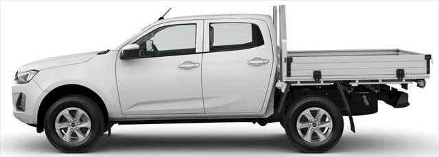 2025 ISUZU D-MAX LSM D-MAX MY24 4x4 CREW Cab Chassis LSM 3.0L AT Mineral White