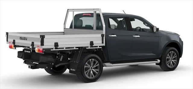 2025 ISUZU D-MAX LSU D-MAX MY24 4x4 CREW Cab Chassis LSU 3.0L AT Obsidian Grey Mica