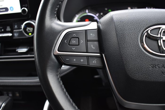 2022 Toyota Kluger GX AXUH78R 4X4 On Demand Frosted White