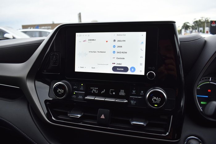 2022 Toyota Kluger GX AXUH78R 4X4 On Demand Frosted White