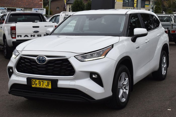2022 Toyota Kluger GX AXUH78R 4X4 On Demand Frosted White