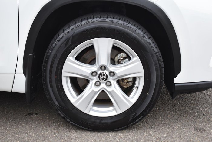 2022 Toyota Kluger GX AXUH78R 4X4 On Demand Frosted White