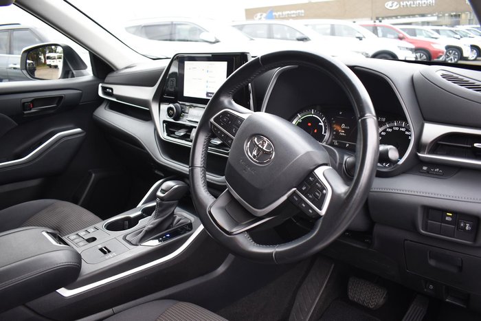 2022 Toyota Kluger GX AXUH78R 4X4 On Demand Frosted White