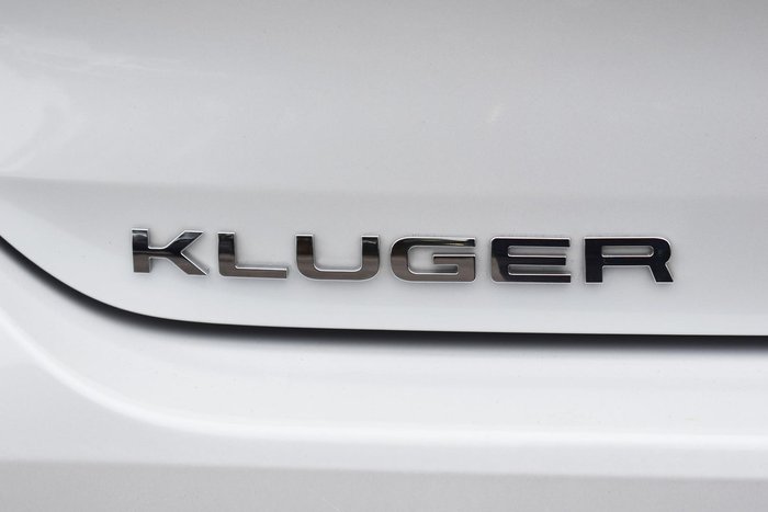 2022 Toyota Kluger GX AXUH78R 4X4 On Demand Frosted White