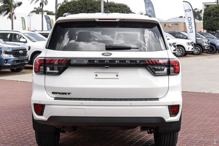 2025 Ford Everest Sport MY25.25 4X4 Dual Range Arctic White