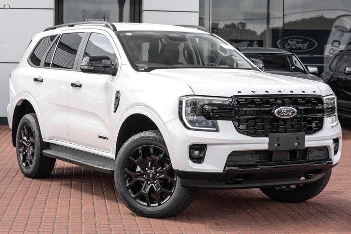 2025 Ford Everest Sport MY25.25 4X4 Dual Range Arctic White