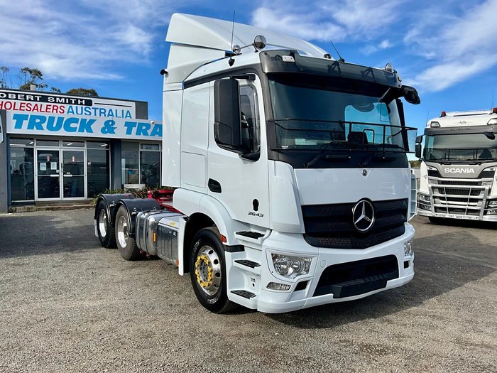 2021 Mercedes Benz 2643 Sleeper Xlocks 635000 Klm Rwc $99100+Gst MERCEDES BENZ 2643 SLEEPER WHITE