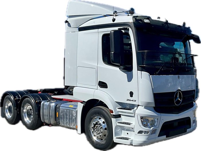 2021 Mercedes Benz 2643 Sleeper Xlocks 635000 Klm Rwc $108500+Gst MERCEDES BENZ 2646 SLEEPER WHITE