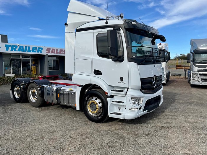 2021 Mercedes Benz 2643 Sleeper Xlocks 635000 Klm Rwc $108500+Gst MERCEDES BENZ 2646 SLEEPER WHITE