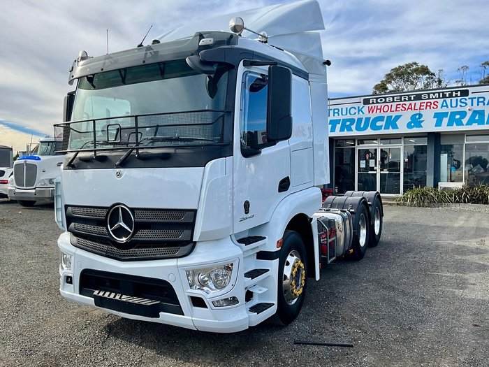 2021 Mercedes Benz 2643 Sleeper Xlocks 635000 Klm Rwc $108500+Gst MERCEDES BENZ 2646 SLEEPER WHITE