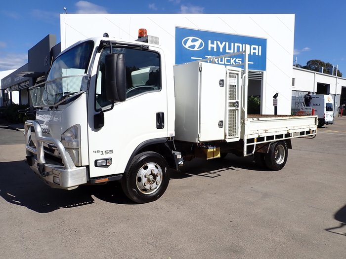 2016 ISUZU NPR 45-155 WHITE