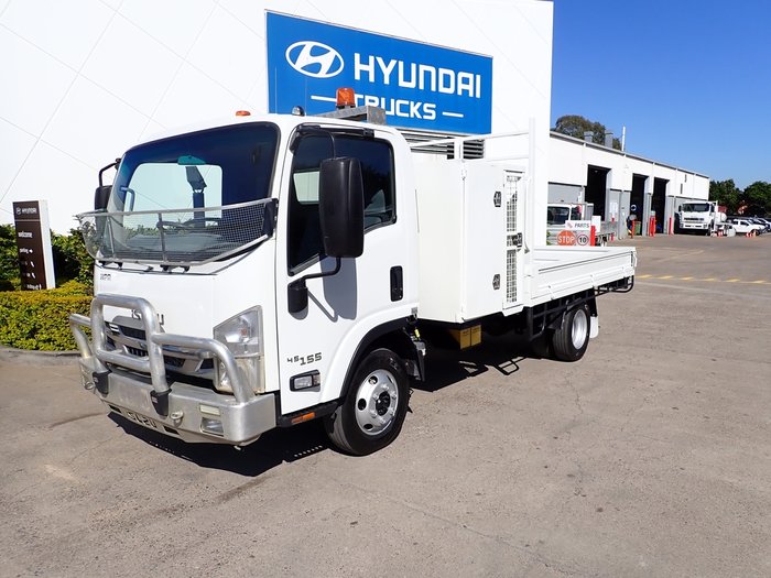 2016 ISUZU NPR 45-155 WHITE