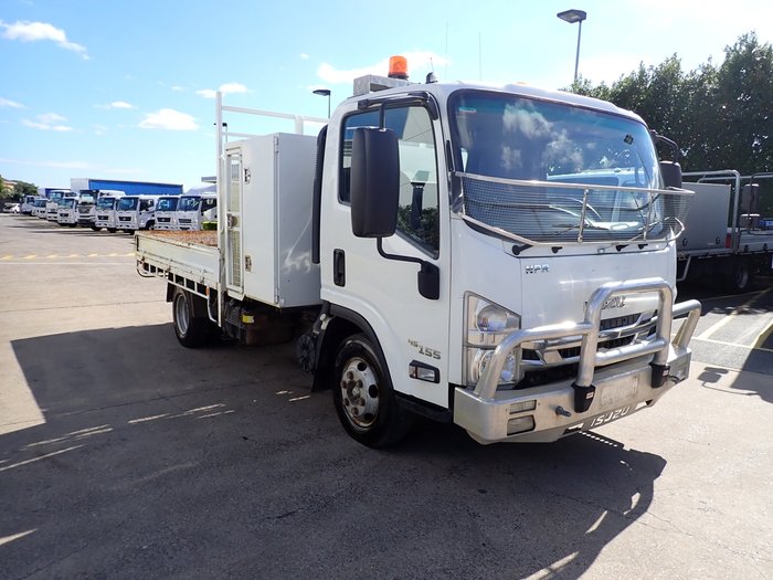 2016 ISUZU NPR 45-155 WHITE
