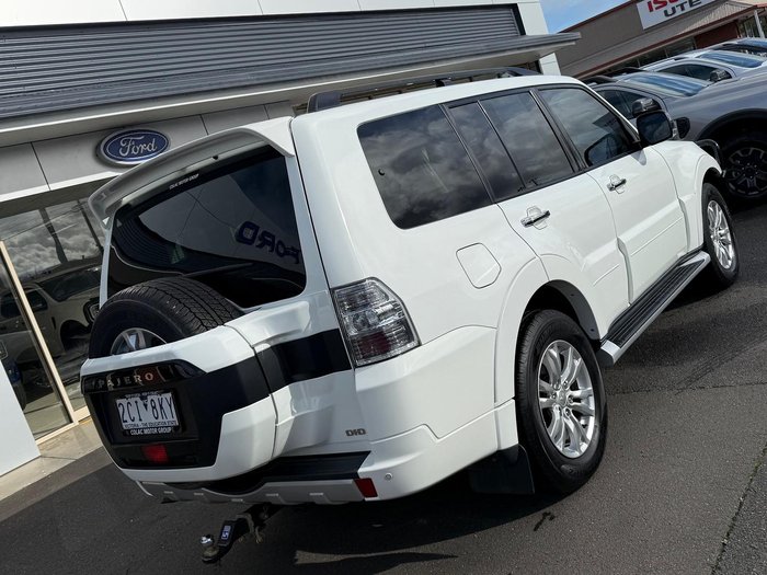 2020 Mitsubishi Pajero GLS NX MY20 4X4 Dual Range White