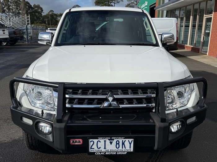 2020 Mitsubishi Pajero GLS NX MY20 4X4 Dual Range White