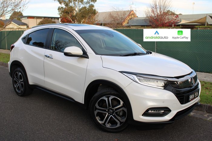 2021 Honda HR-V VTi-LX MY21 Platinum White