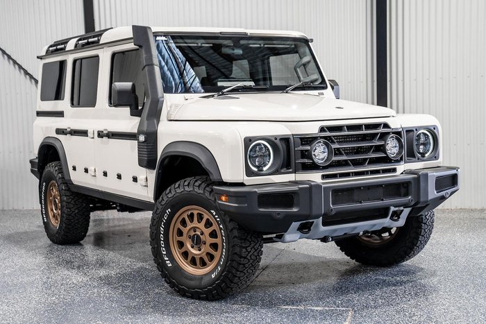 2024 INEOS Grenadier Station Wagon MY24 4X4 Dual Range Scottish White