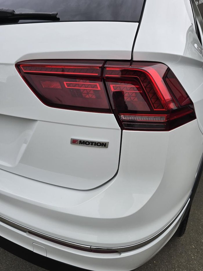 2021 Volkswagen Tiguan 162TSI R-Line Allspace 5N MY22 Four Wheel Drive Pure White