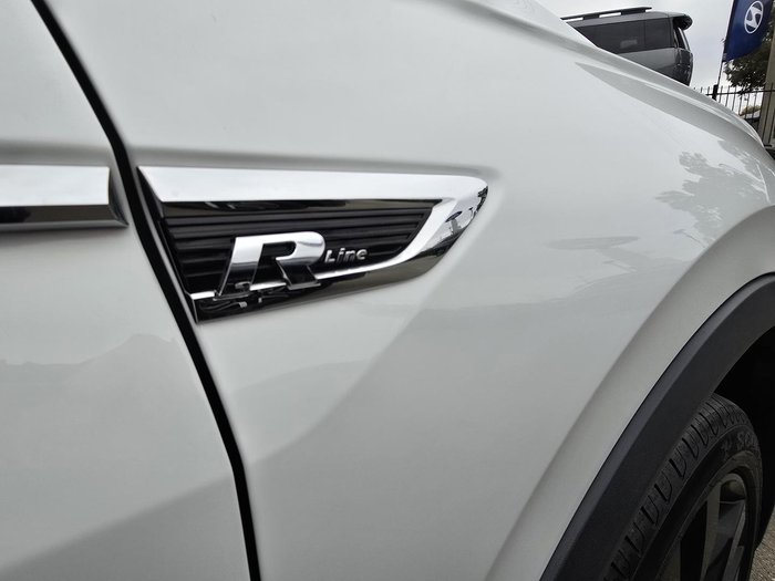 2021 Volkswagen Tiguan 162TSI R-Line Allspace 5N MY22 Four Wheel Drive Pure White