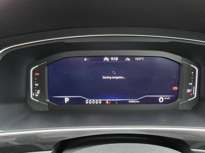 2021 Volkswagen Tiguan 162TSI R-Line Allspace 5N MY22 Four Wheel Drive Pure White