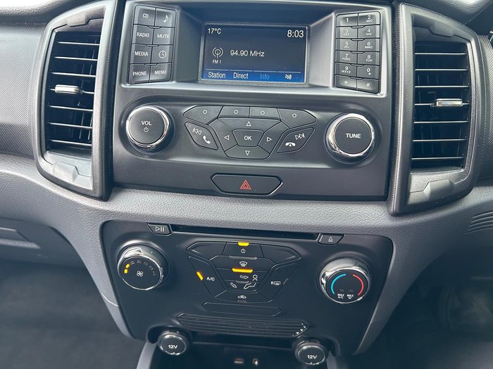 2018 Ford Ranger XLS PX MkII MY18 4X4 Dual Range Ingot Silver