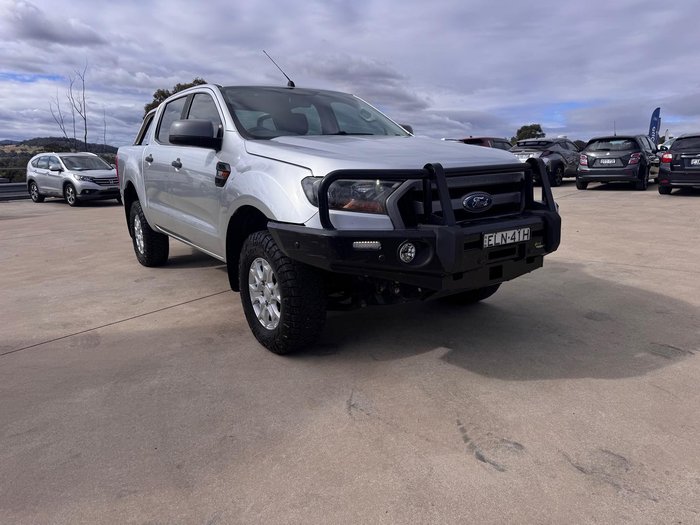 2018 Ford Ranger XLS PX MkII MY18 4X4 Dual Range Ingot Silver