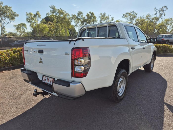 2020 Mitsubishi Triton GLX ADAS MR MY21 4X4 Dual Range White