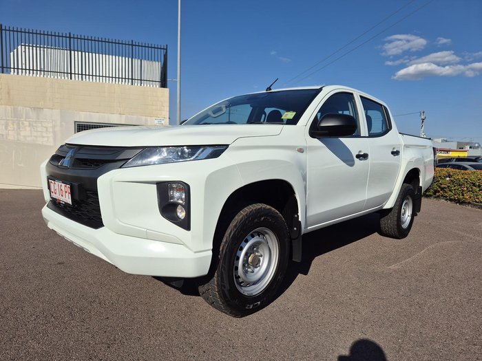 2020 Mitsubishi Triton GLX ADAS MR MY21 4X4 Dual Range White