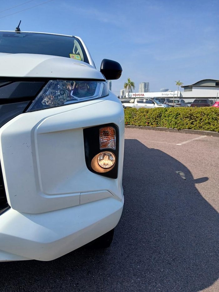 2020 Mitsubishi Triton GLX ADAS MR MY21 4X4 Dual Range White