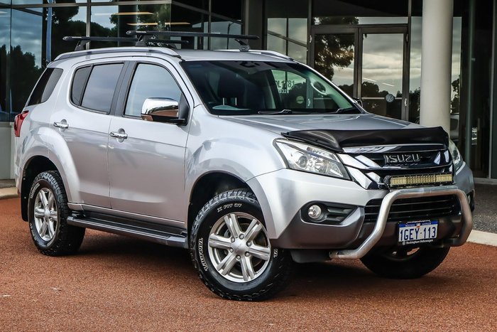 2015 Isuzu MU-X LS-T MY15 4X4 Dual Range Titanium Silver