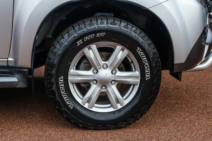 2015 Isuzu MU-X LS-T MY15 4X4 Dual Range Titanium Silver