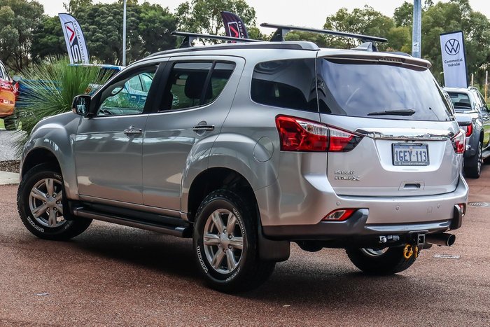 2015 Isuzu MU-X LS-T MY15 4X4 Dual Range Titanium Silver