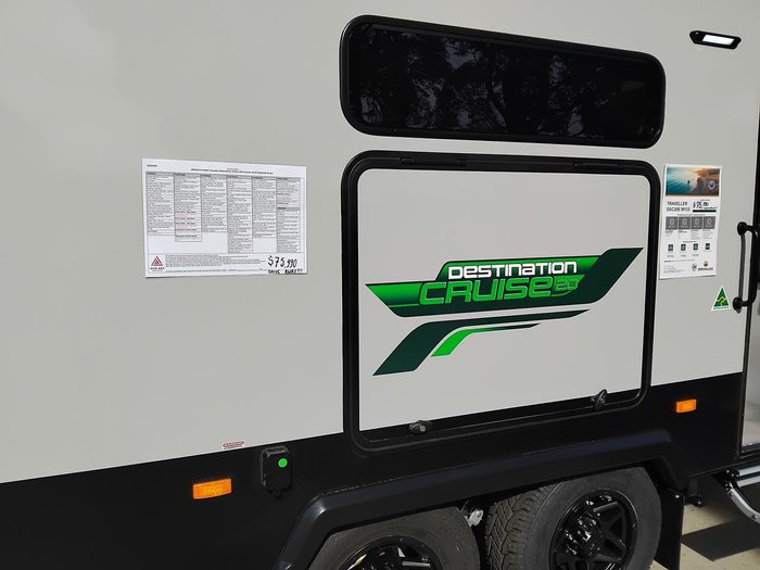 2025 Traveller Destination Cruise 20Ft Couples Semi Off-Road Full Composite