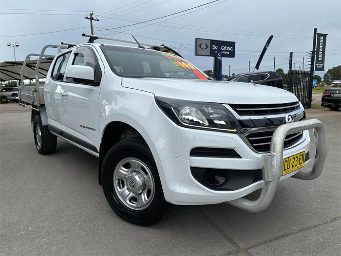 2019 Holden Colorado LS RG MY19 4X4 Dual Range Summit White
