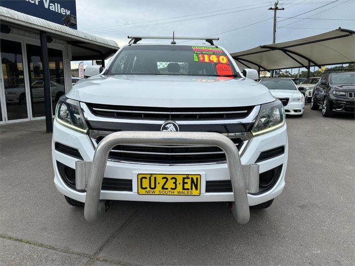 2019 Holden Colorado LS RG MY19 4X4 Dual Range Summit White