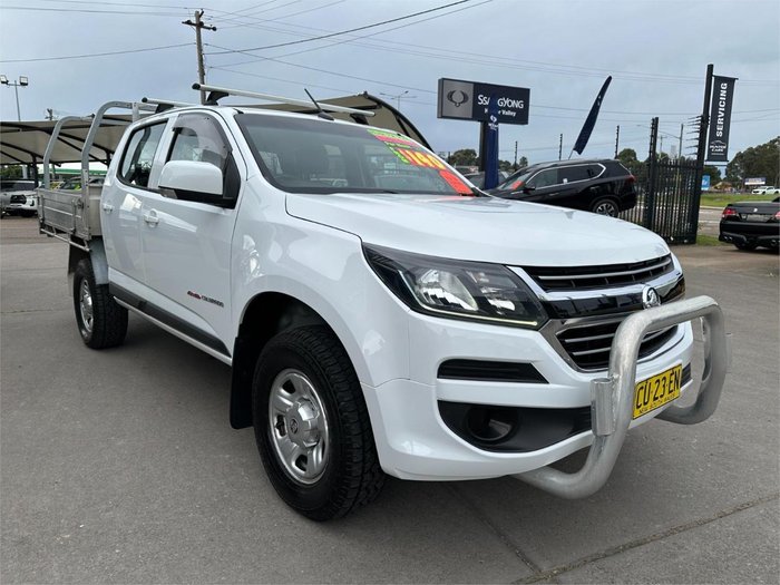 2019 Holden Colorado LS RG MY19 4X4 Dual Range Summit White