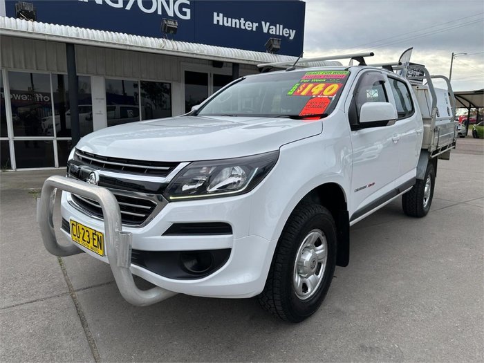 2019 Holden Colorado LS RG MY19 4X4 Dual Range Summit White